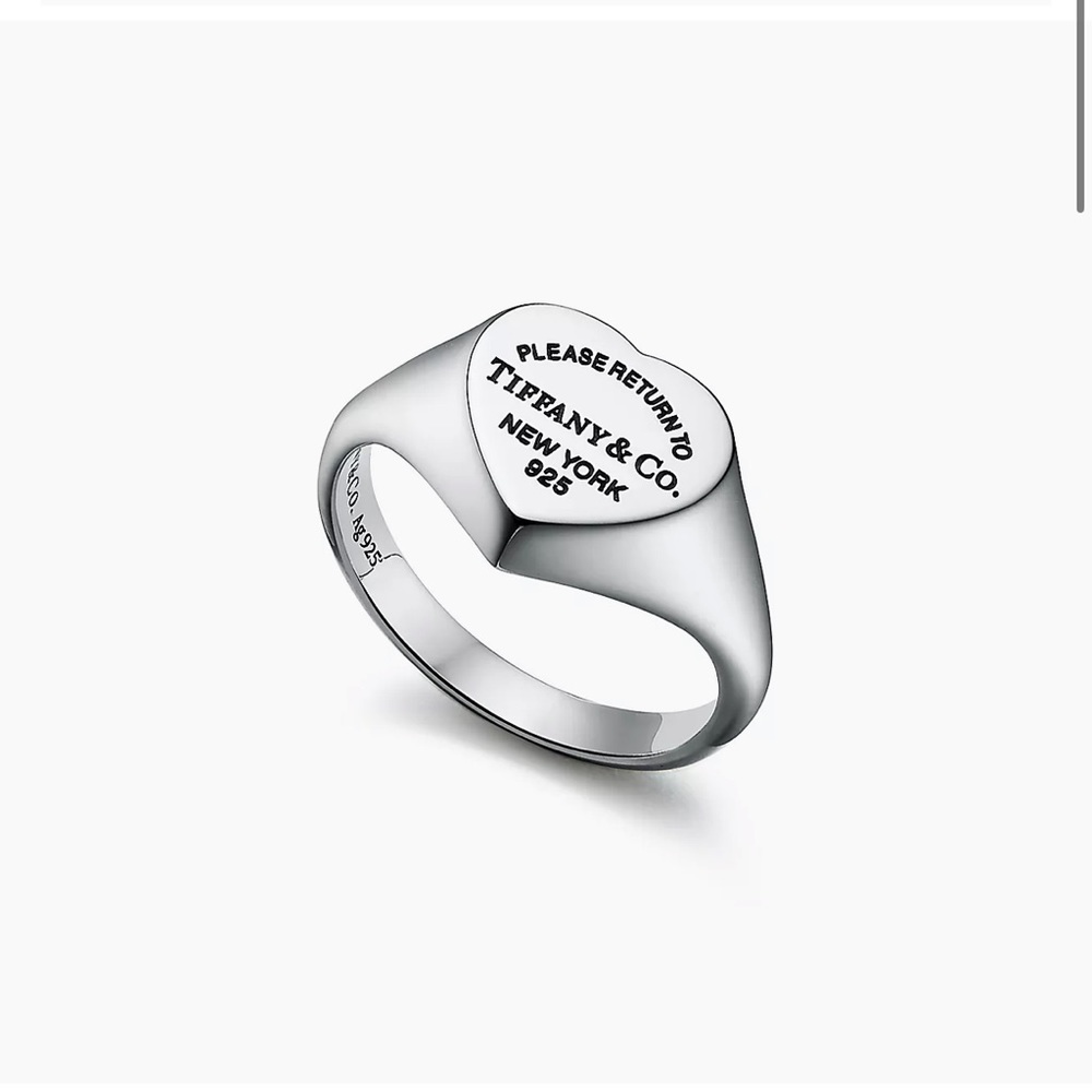 Tiffany & Co Heart Signet Ring